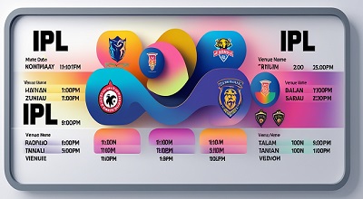 IPL-2023 Schedule With Venue