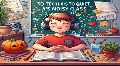 30 Techniques to Quiet a Noisy Class - Latest Techniques