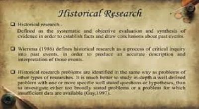 Historical Research Review