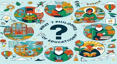 What are the 7 philosophies of education? & Comparison Chart