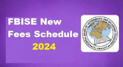 FBISE New Fees Schedule