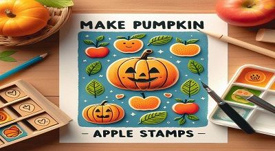 Download Make Pumpkin Apple Stamps Activity in PDF Format