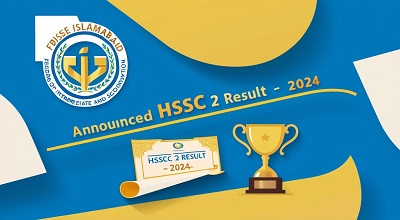 FBISE Islamabad Announced Today HSSC 2 Result