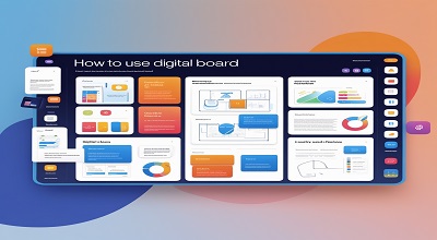 Collaborative Digital Boards & How to Use Digital Board