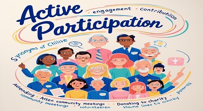 Active Participation: Synonyms and Examples