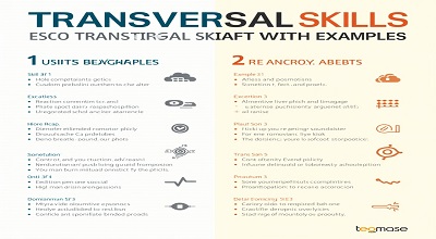 ESCO Transversal Skills with Examples - Latest