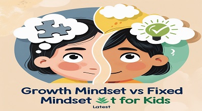 Growth Mindset vs Fixed Mindset for Kids Worksheet - Latest