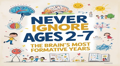 Never Ignore Ages 2-7 – The Brain’s Most Formative Years - Latest
