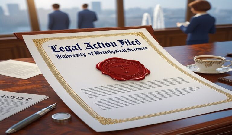 Legal Action Filed Against University of Metaphysical Sciences