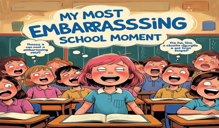 My Most Embarrassing School Moment - A Story of Gurgles and Growth