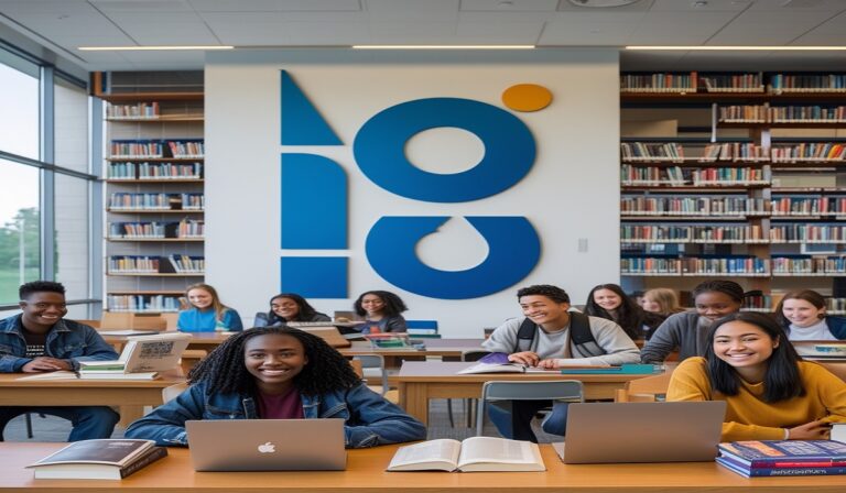 Students and Their New Library