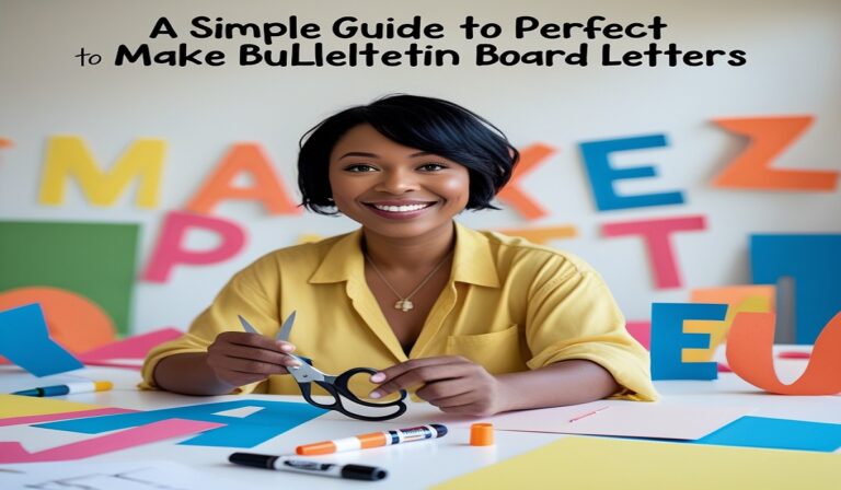 The Easiest Way to Make Bulletin Board Letters: A Simple Guide to Perfect Results