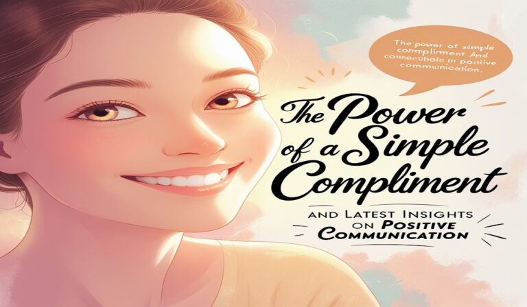 The Power of a Simple Compliment - Latest Insights on Positive Communication