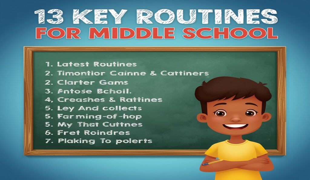 13 Key Routines for Middle School - Latest