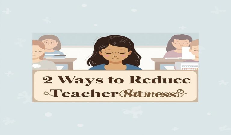 2 Ways to Reduce Teacher Stress – Latest