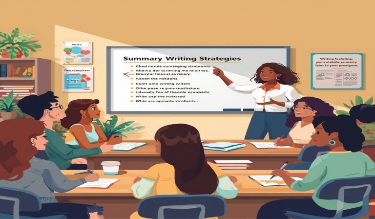 A Strategic Approach to Teaching Summary Writing in the Classroom
