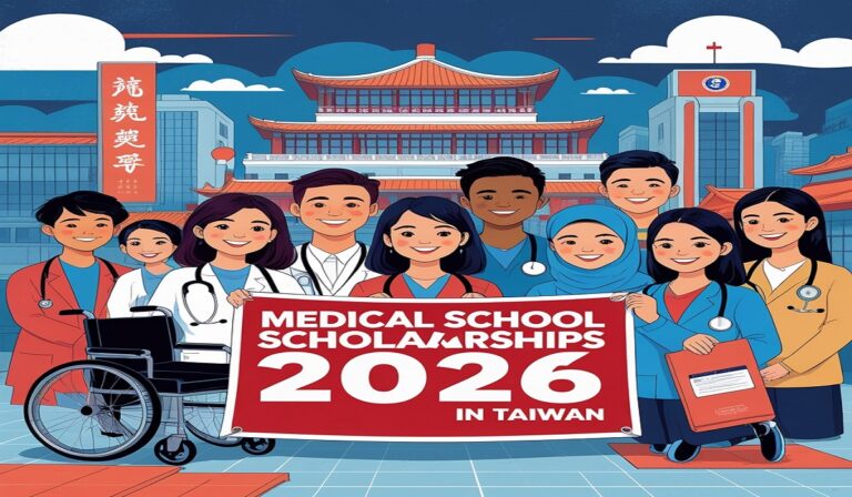 Medical school scholarships 2026 in Taiwan