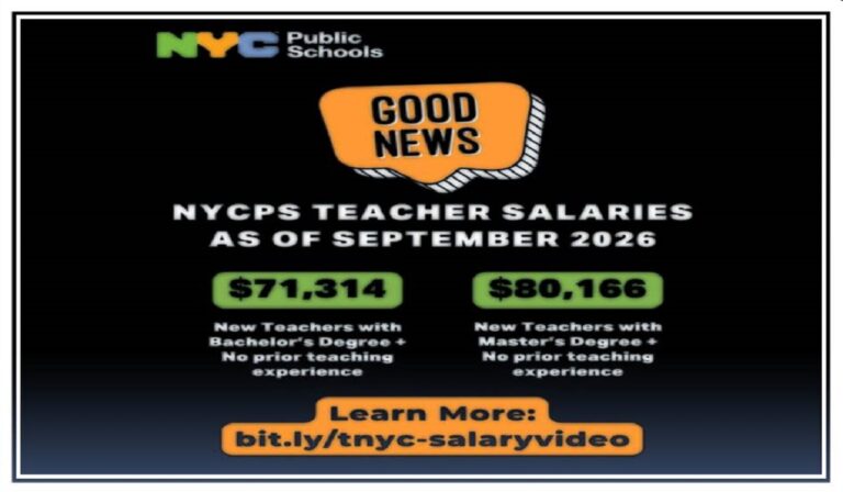 NYC Boosts Teacher Pay to Attract New Educators