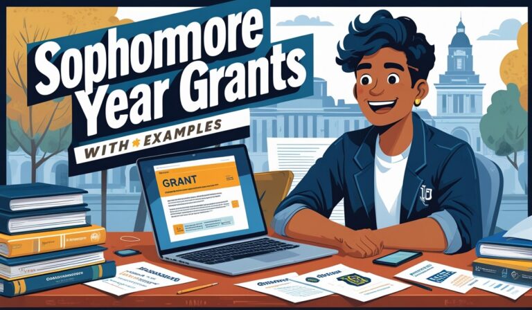 Sophomore Year Grants with Examples - Latest