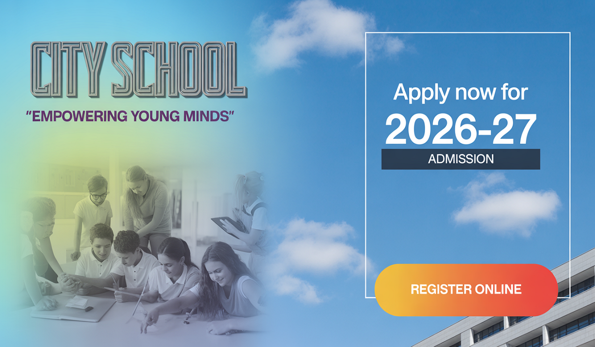 The City School PECHS Campus Admission 2026-27