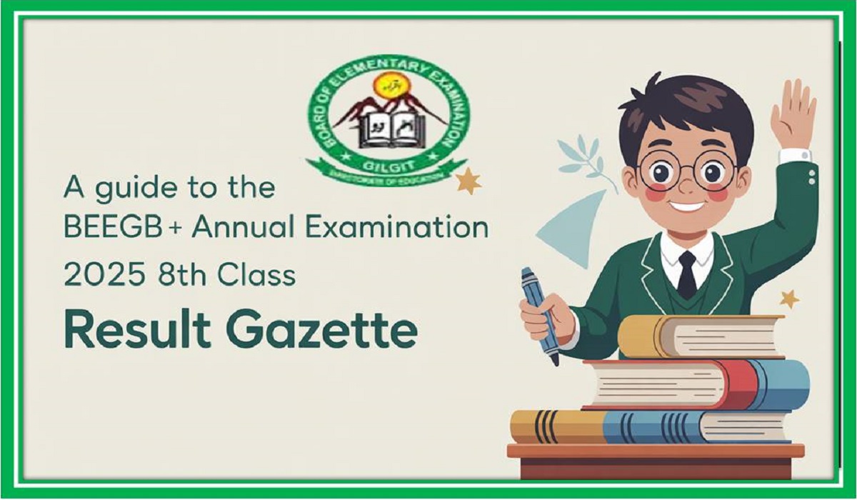 A Guide to the BEEGB Annual Examination 2025 for 8th Class District-wise Result Gazette