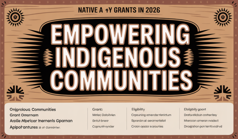 Native American Grants in 2026: Your Comprehensive Guide to Funding Opportunities