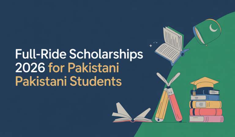 Your Ultimate Guide to Winning Full-Ride Scholarships 2026 for Pakistani Students
